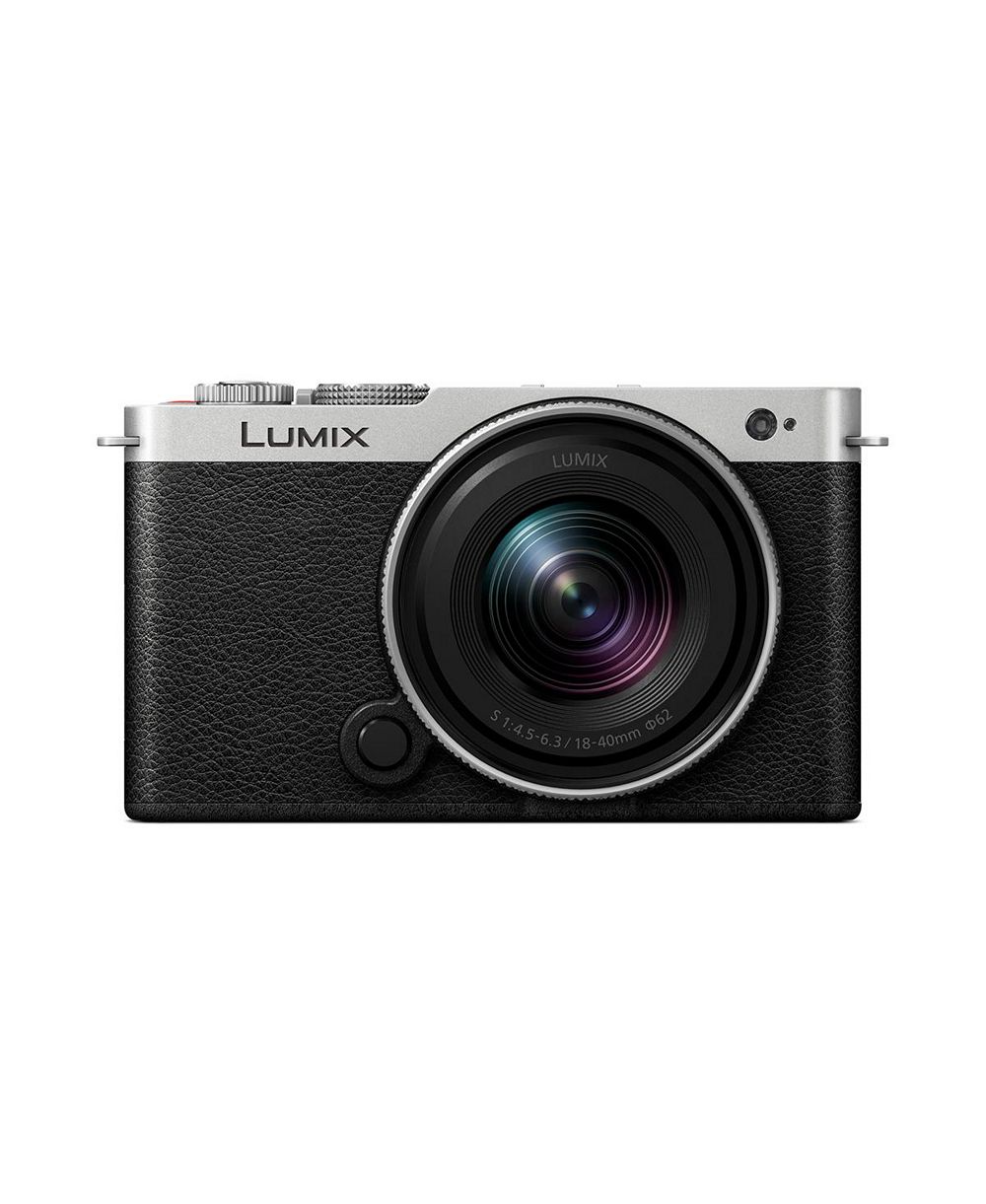 Panasonic LUMIX S9 Mirrorless Camera w/18-40mm f/4.5-6.3 Lens, Black/Silver