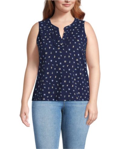 Deep sea navy floral buds
