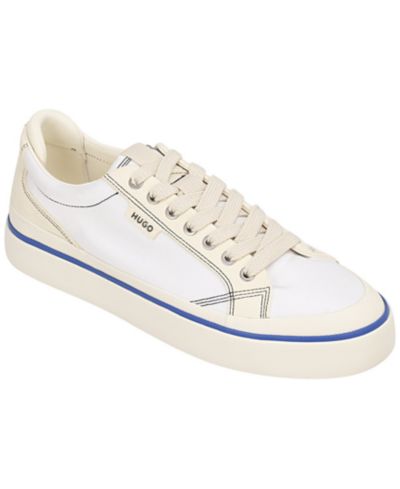 HUGO by Hugo Boss Men's Logo Detail Round-Toe Sneakers