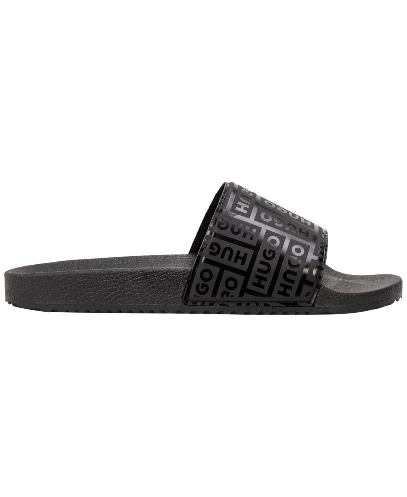 Men's Monogram Logo Slip-on Slides