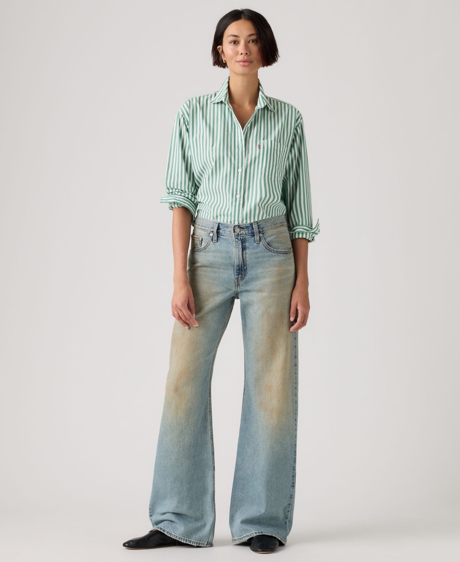 Levi's® Premium  Women's Mid-Rise Loose Bootcut Jeans