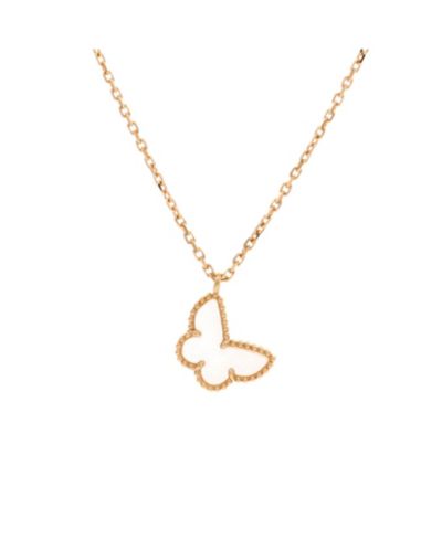 Подвеска ожерелье Van Cleef & Arpels Sweet Alhambra Butterfly, б/у