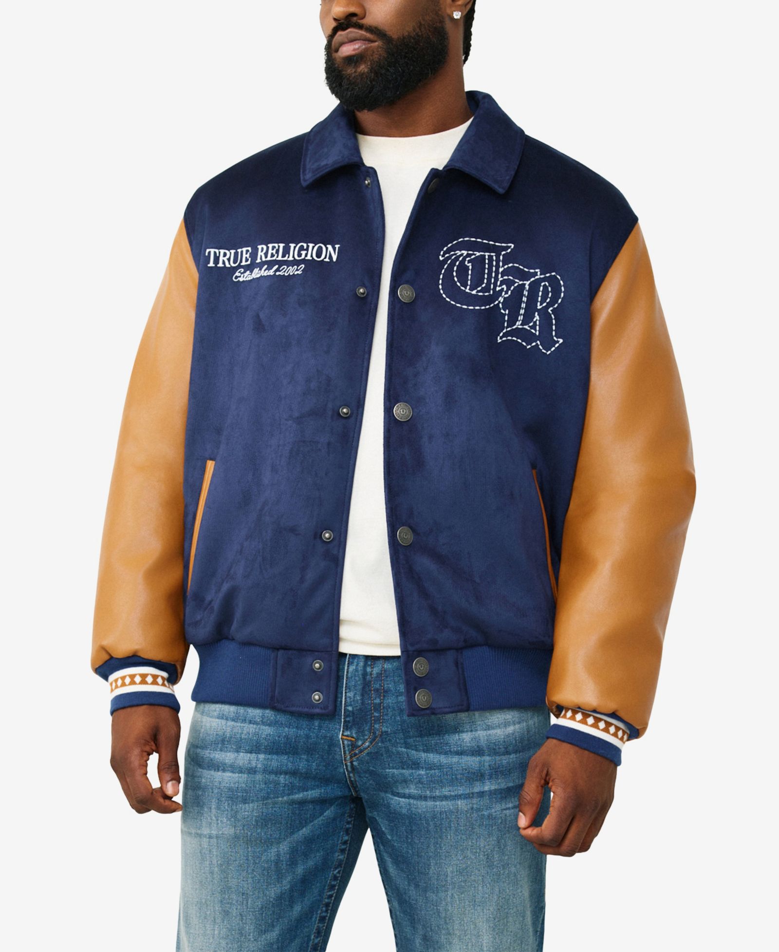 True Religion Men's Serpent Bomber Jacket