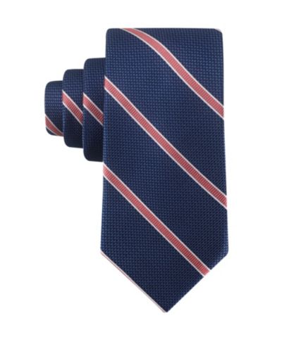 Tommy Hilfiger Men's Camby Stripe Classic Tie