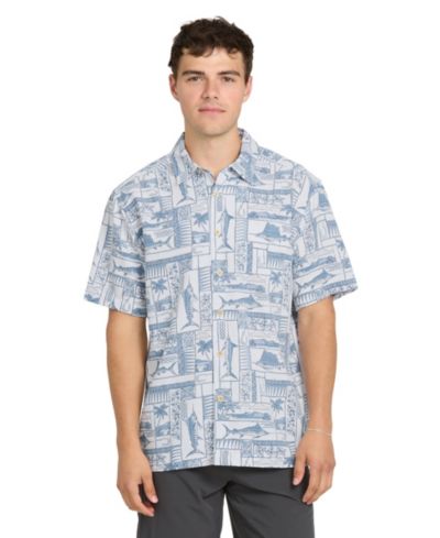 Мужская рубашка с коротким рукавом Quiksilver Waterman East Cape