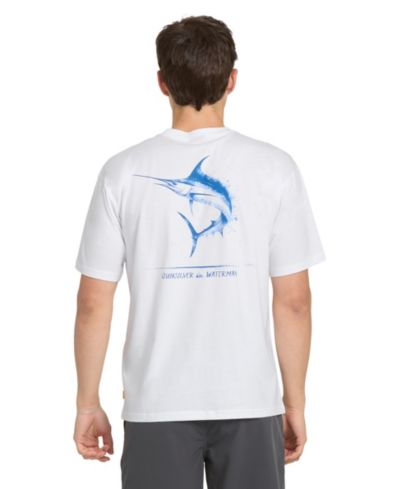 Quiksilver Waterman Men's Short-Sleeve Angler T-Shirt