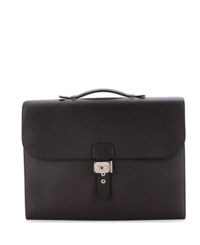 Pre-Owned HERMÉS 38 Sac a Depeches Bag Sombrero