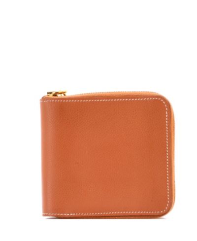 Кошелек HERMES Zipengo II Chaine d'Ancre кожаный (б/у)