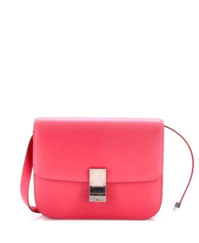Pre-Owned Celine Medium Classic Box Bag Smooth Leather
