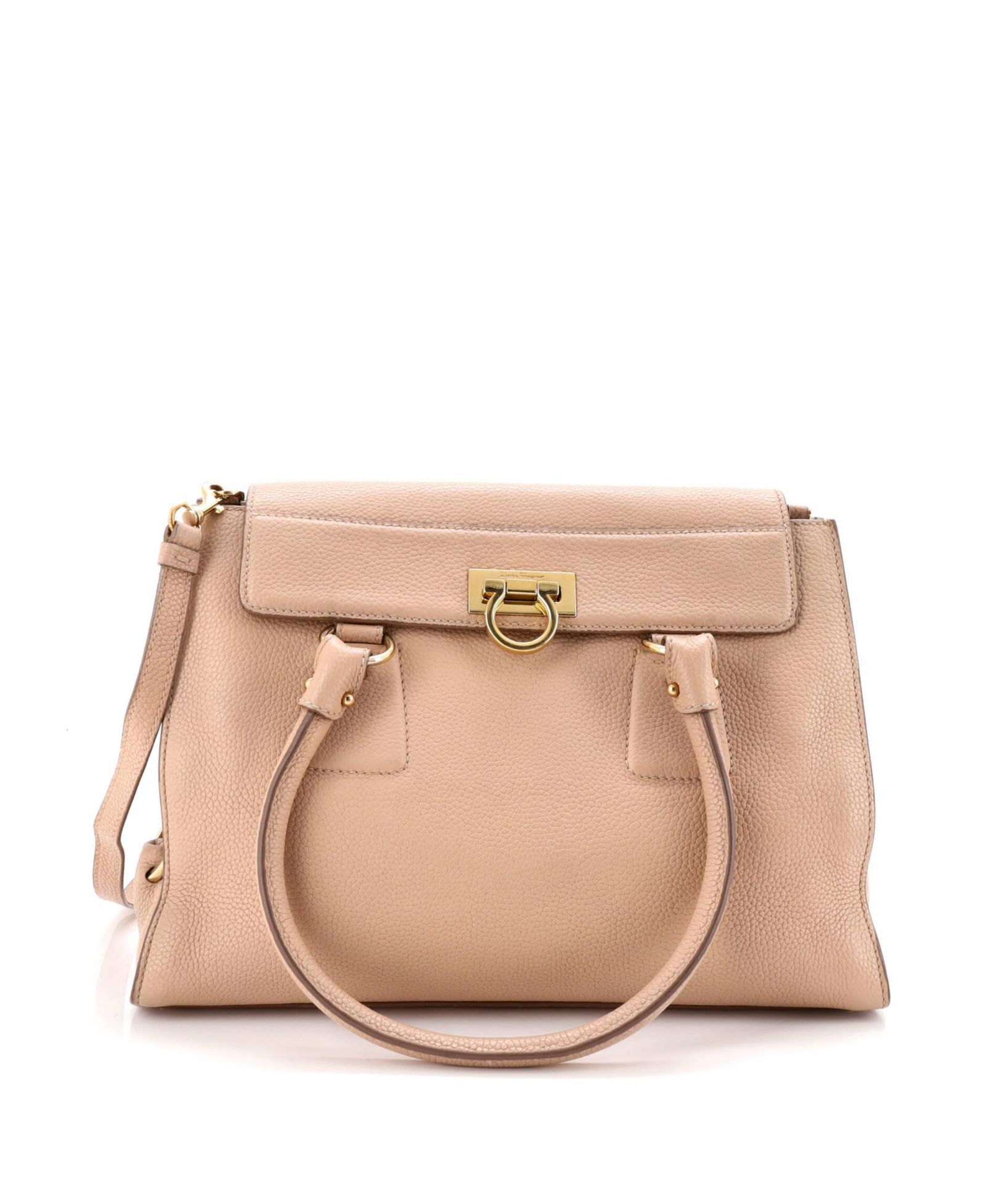Б/у кожаная сумка Lotty Salvatore Ferragamo Medium