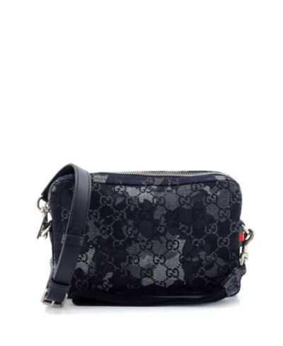 Pre-Owned Gucci сумка через плечо Convertible Camouflage GG Denim