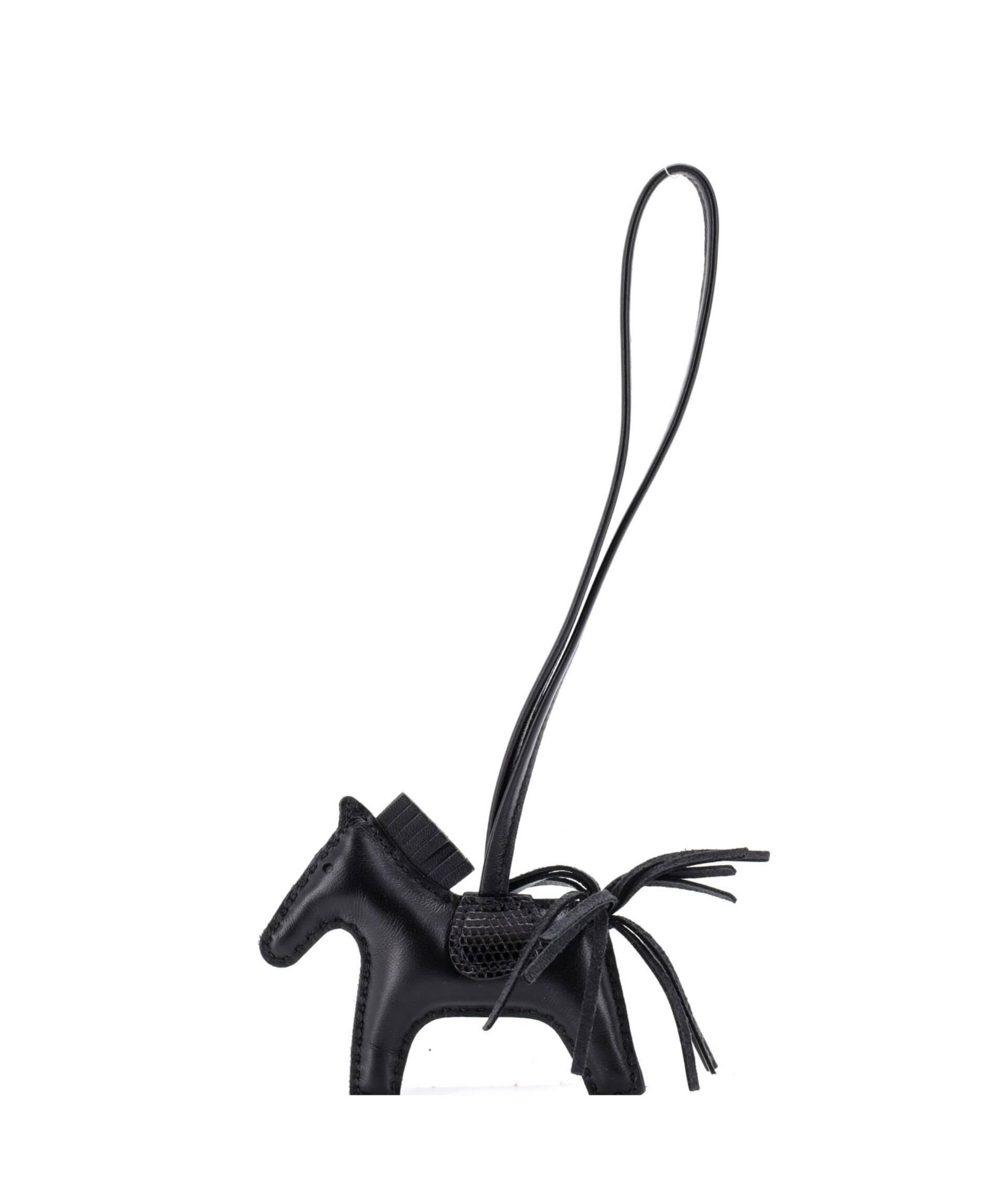 Pre-Owned HERMES PM GriGri Rodeo Touch Bag Charm Leather with