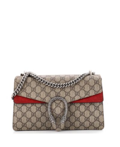 Маленькая сумка Pre-Owned Gucci Dionysus Bag GG Coated Canvas