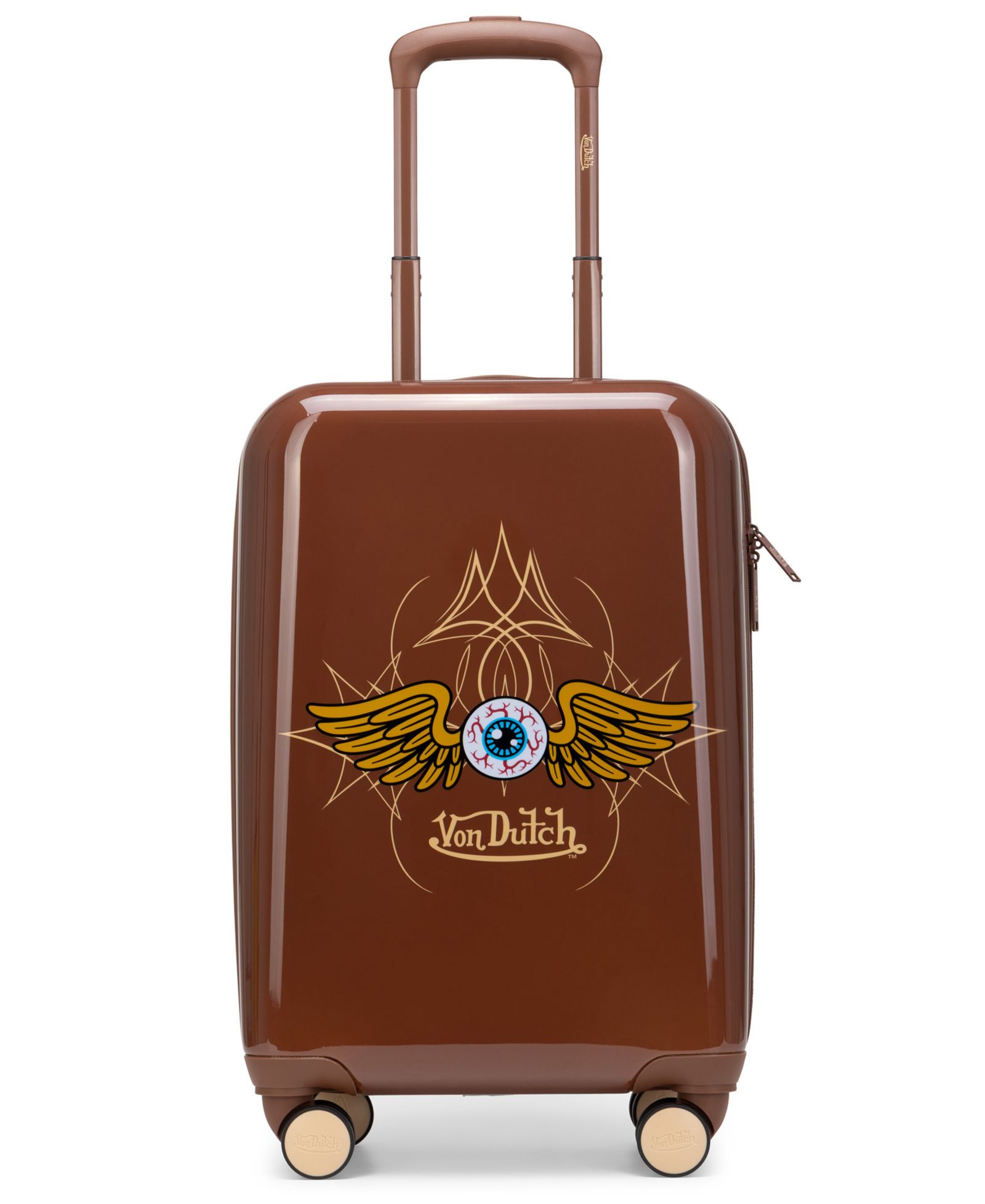 Чемодан Von Dutch Eyeflight Small Expandable Hardside Carry-On Spinner