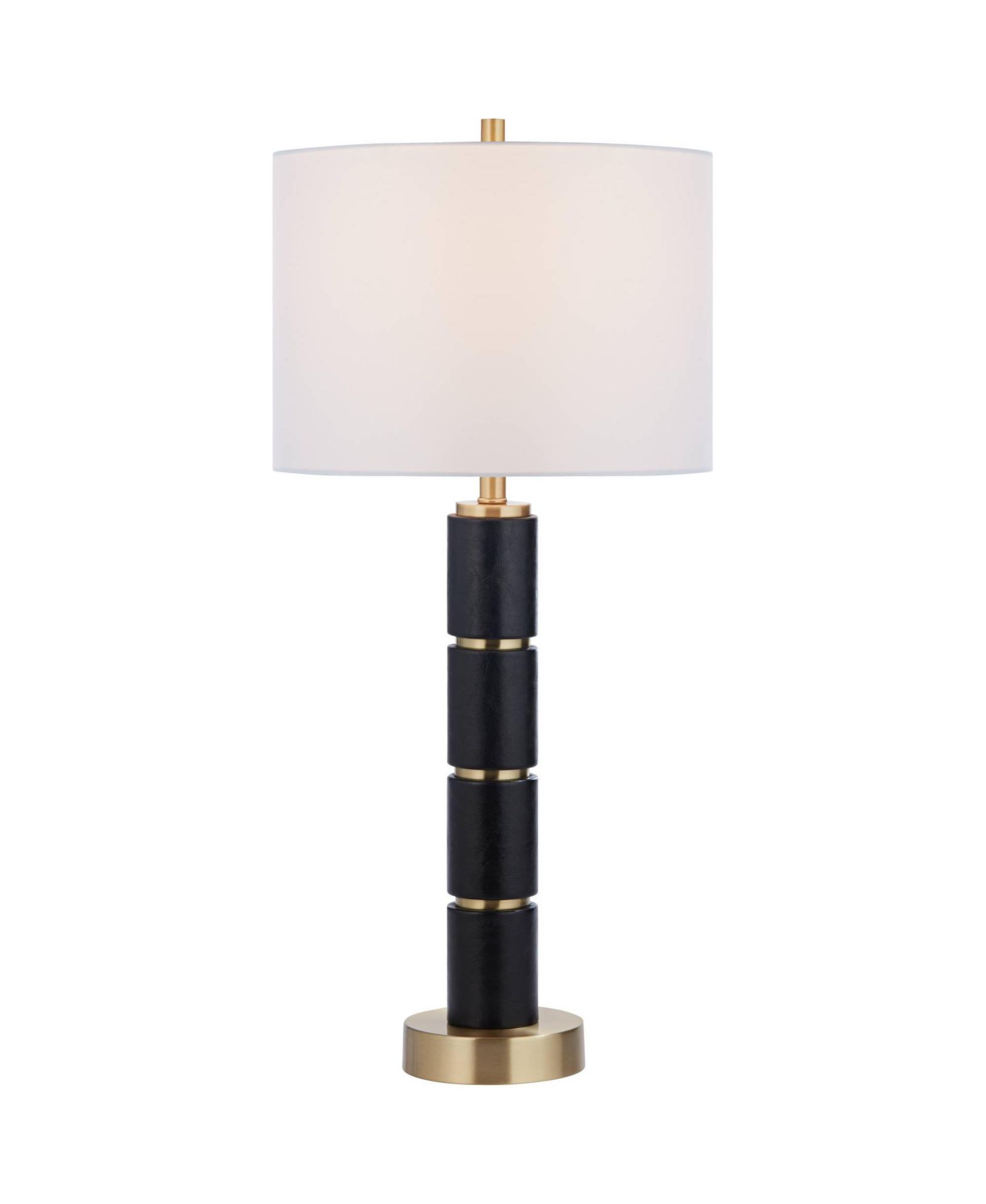 Настольная лампа Possini Euro Design Rainier 30 1/2"H Faux Leather Column