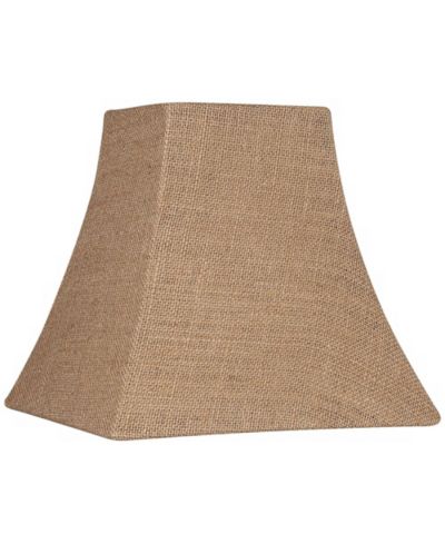 Абажур Springcrest Burlap Small Square 5.25" x 10" x 9.5" x 9" (Spider)