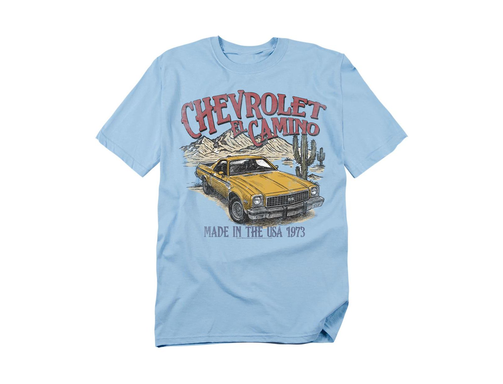 Corvette Men's Chevrolet El Camino Desert T-Shirt