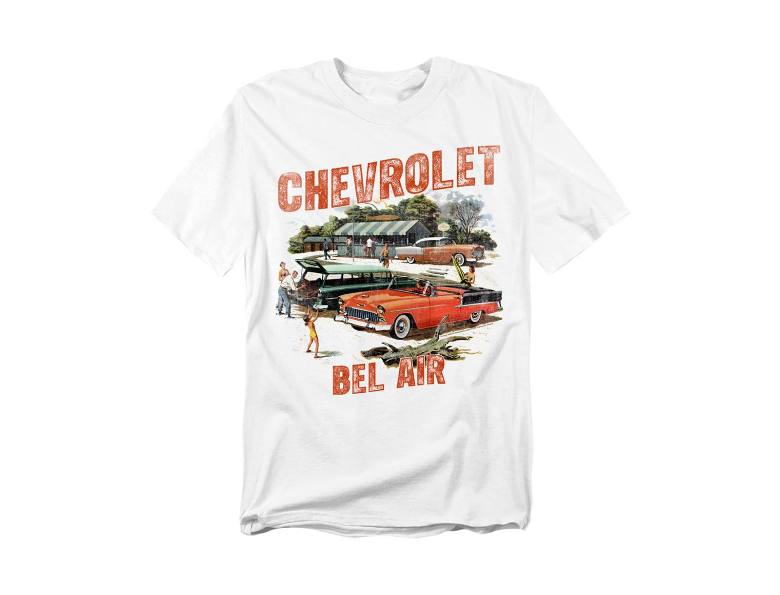 Футболка Corvette Men's Chevrolet Bel Air Watercolour