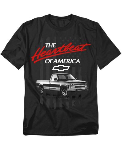 Футболка Corvette Chevrolet Heartbeat Of America, Мужская