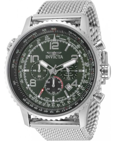 Invicta Мужские кварцевые часы-хронограф Aviator 49752