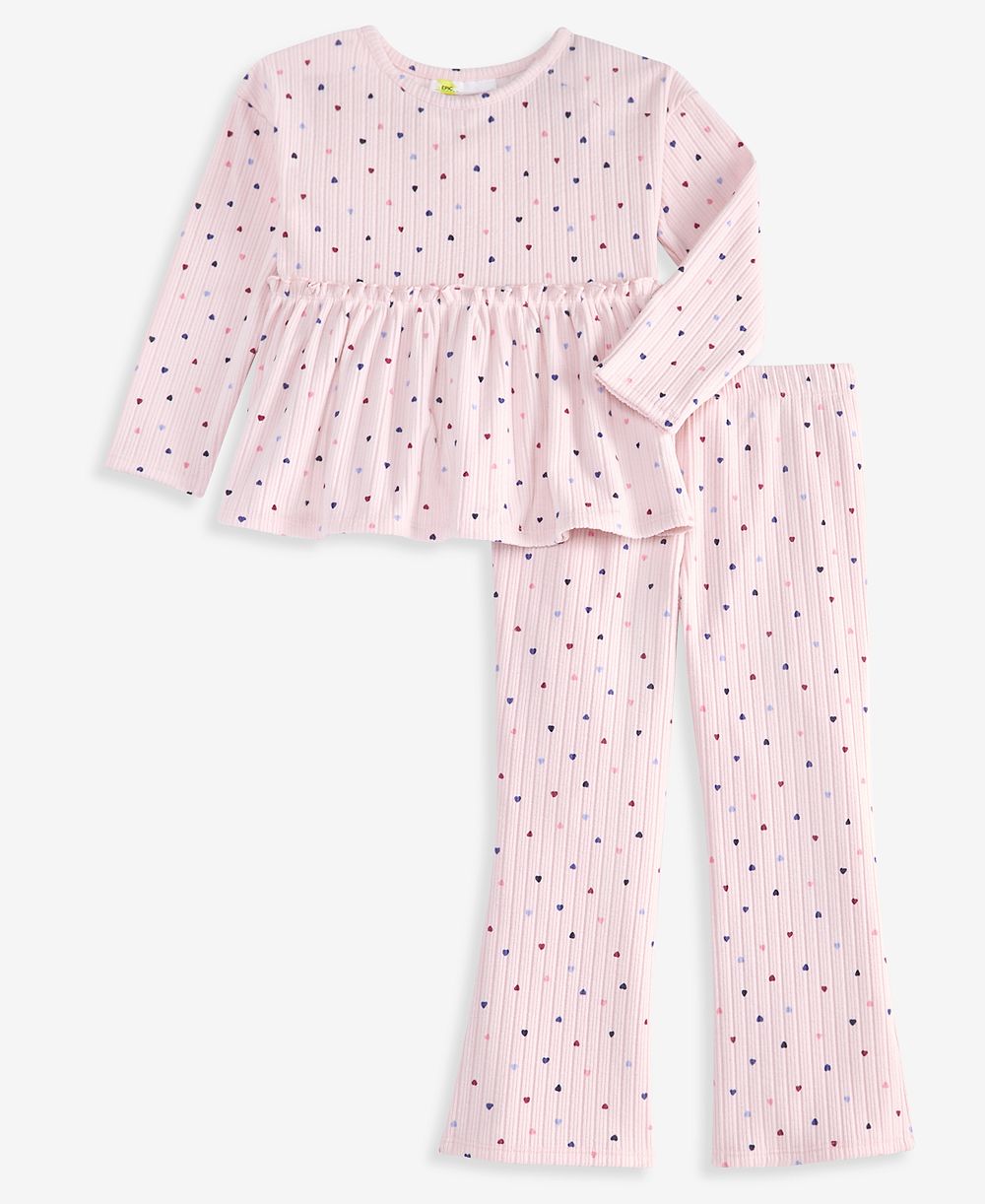 Детский комплект из топа и брюк Epic Threads с принтом звезды и сердца, 2-piece set, XS-XL