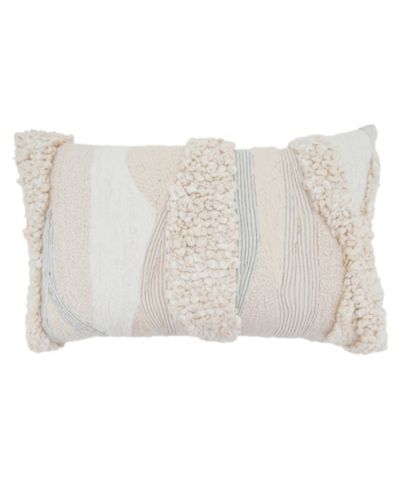 Saro Lifestyle Декоративная подушка с вышивкой 14" x 22"