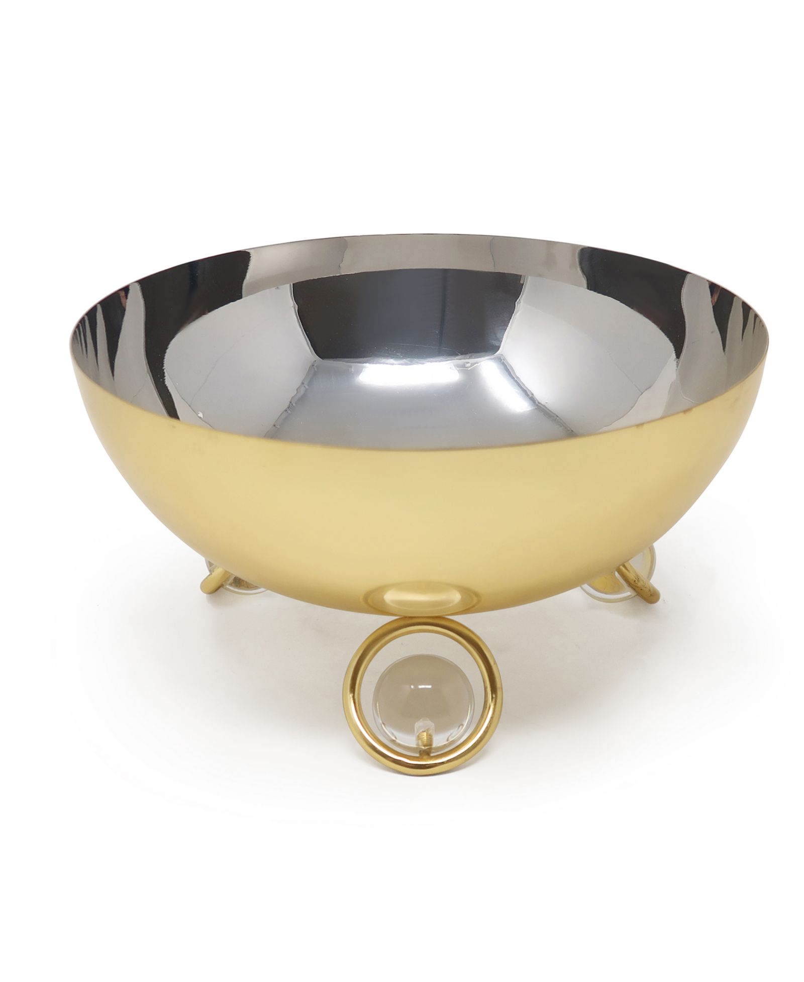 Classic Touch 128 oz. Large Salad Bowl, 12"