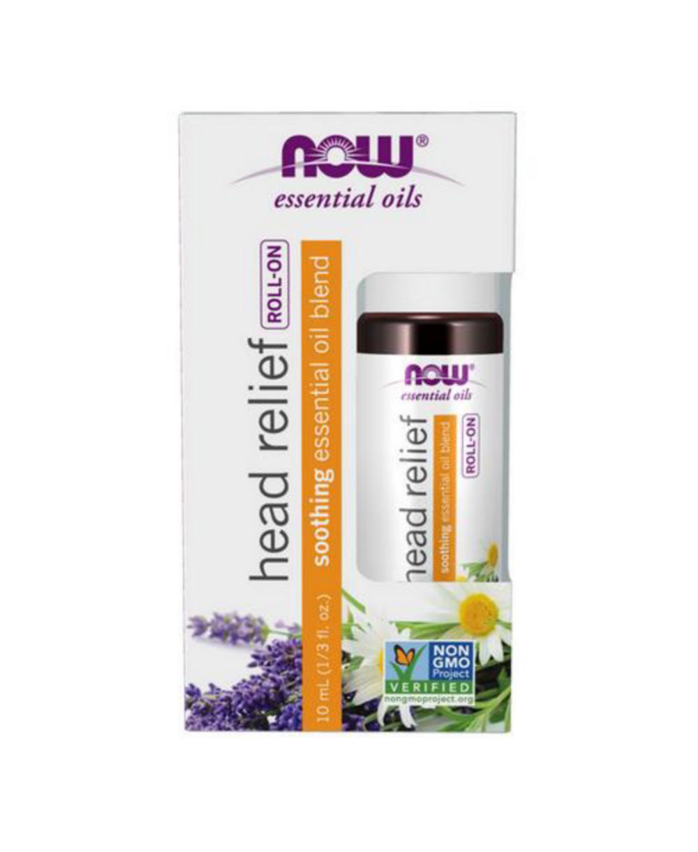 Ролик для облегчения головной боли Now Foods Head Relief, 10 ml