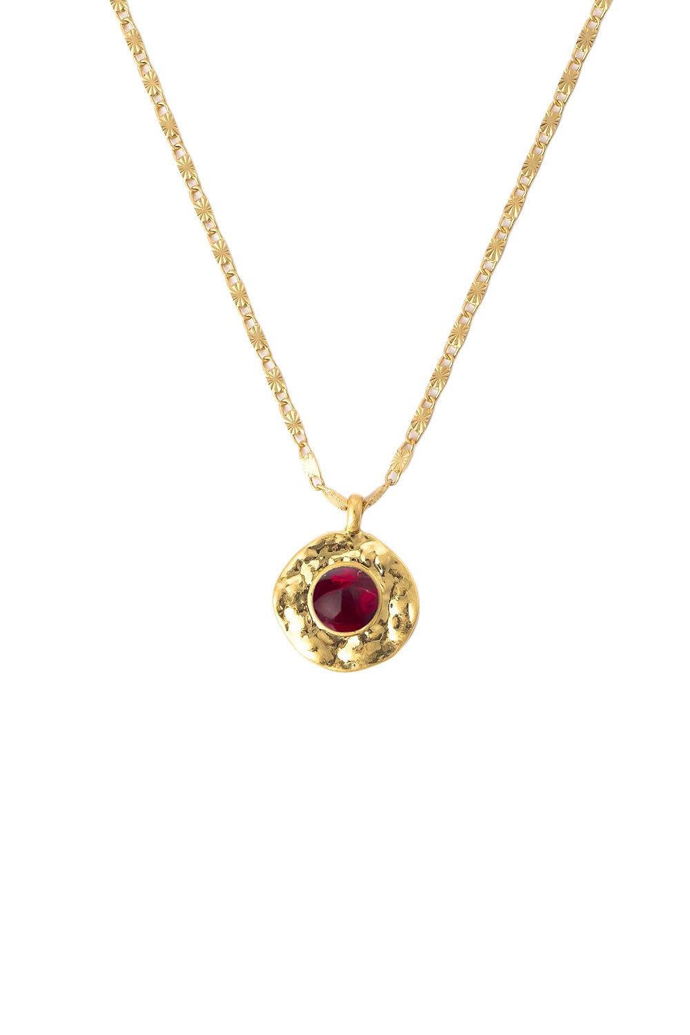 Classicharms Roaming Venus Crystal Molten Pendant Necklace Onyx crystal