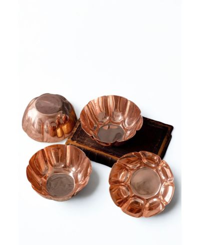 Coppermill Kitchen набор из 2 медных мисок с гравировкой