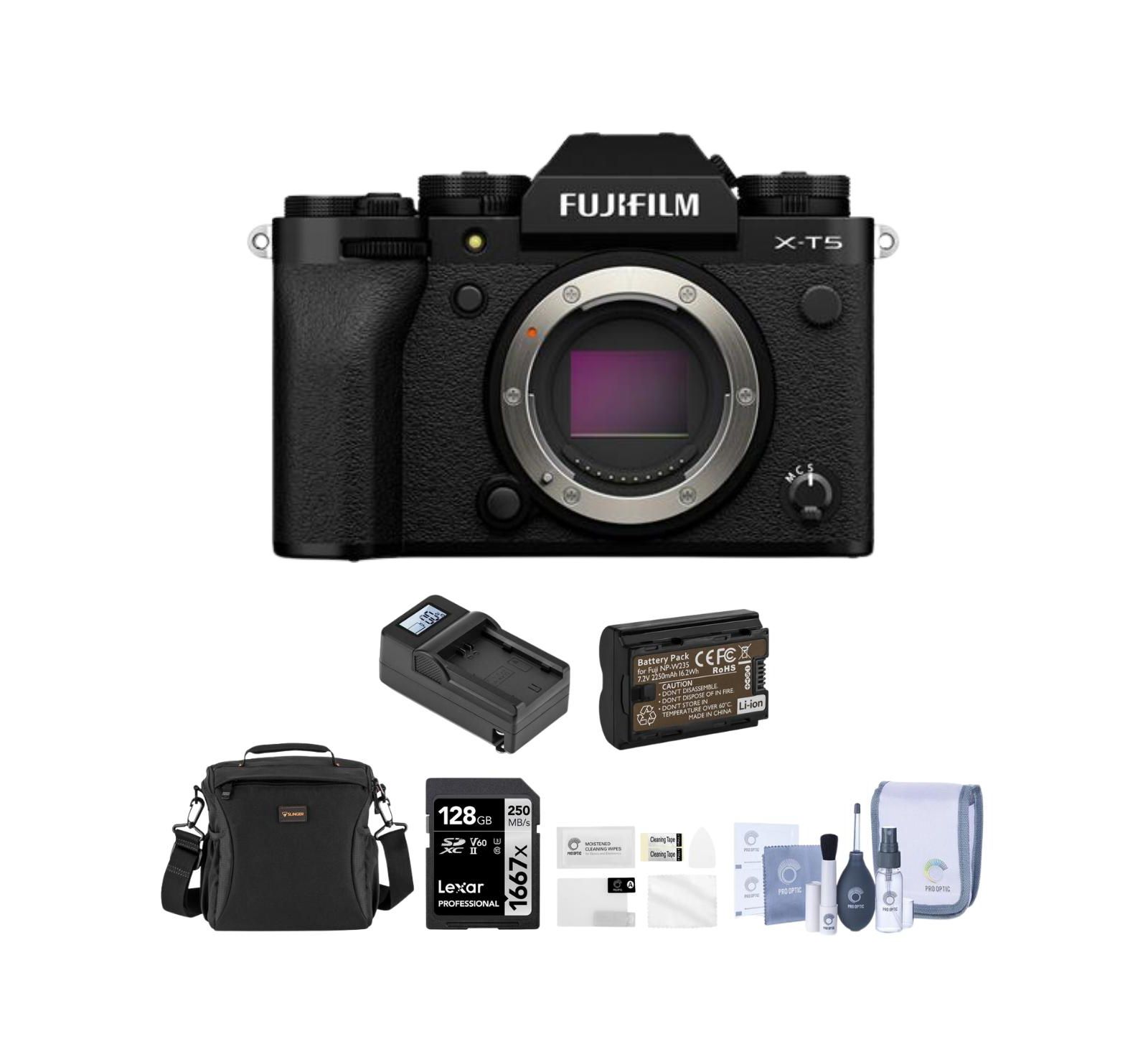 Беззеркальная камера Fujifilm X-T5 40,2 МП, видео 6.2K