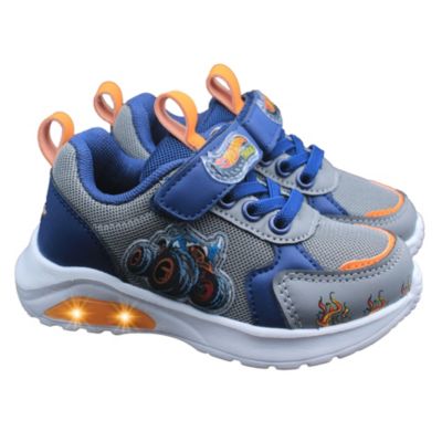 Hot Wheels Monster Trucks Toddler Light-Up Sneakers