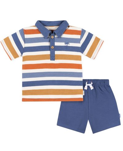 Комплект из рубашки и шорт Gerber Toddler Boys Collared Shirt and Short 2-Piece