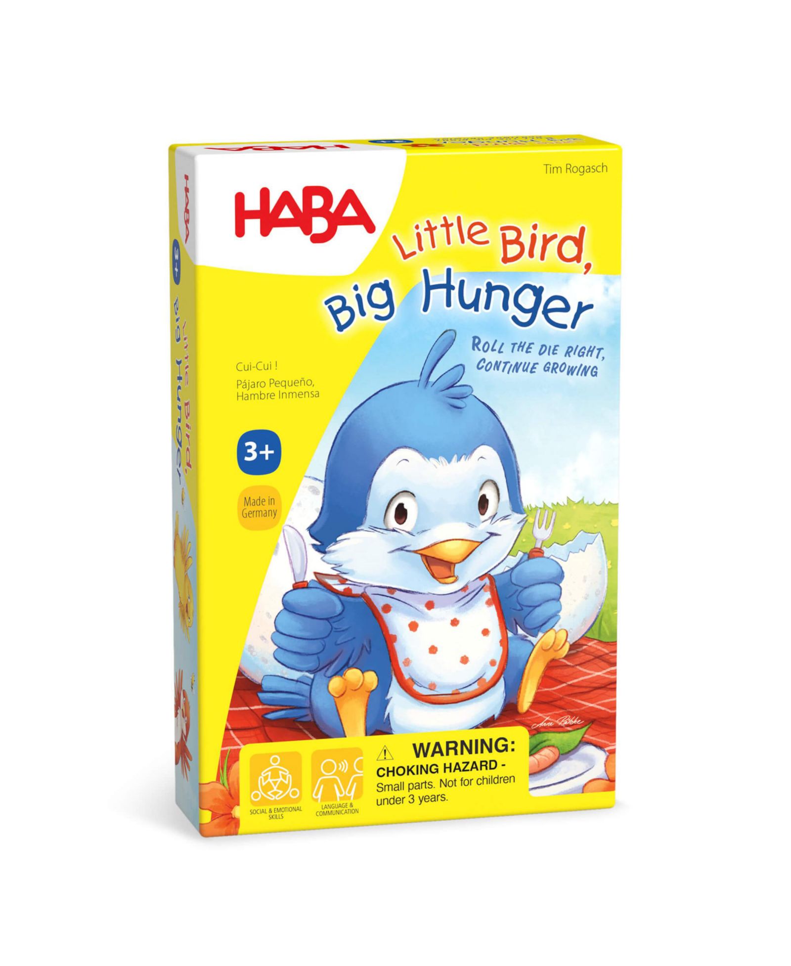 Настольная игра Haba Little Bird, Big Hunger для детей от 3 лет