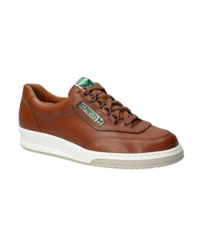MEPHISTO Men's Match Hazelnut Leather Shoe