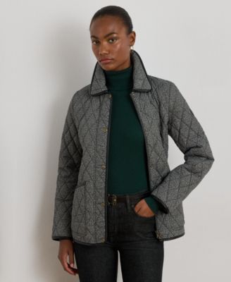 Женская стеганая куртка Lauren Ralph Lauren с подкладкой из velboa