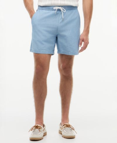 Tommy Hilfiger Men's 6" Chambray Pull-On Shorts