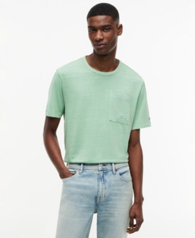 Мужская футболка Tommy Hilfiger с коротким рукавом и карманом
