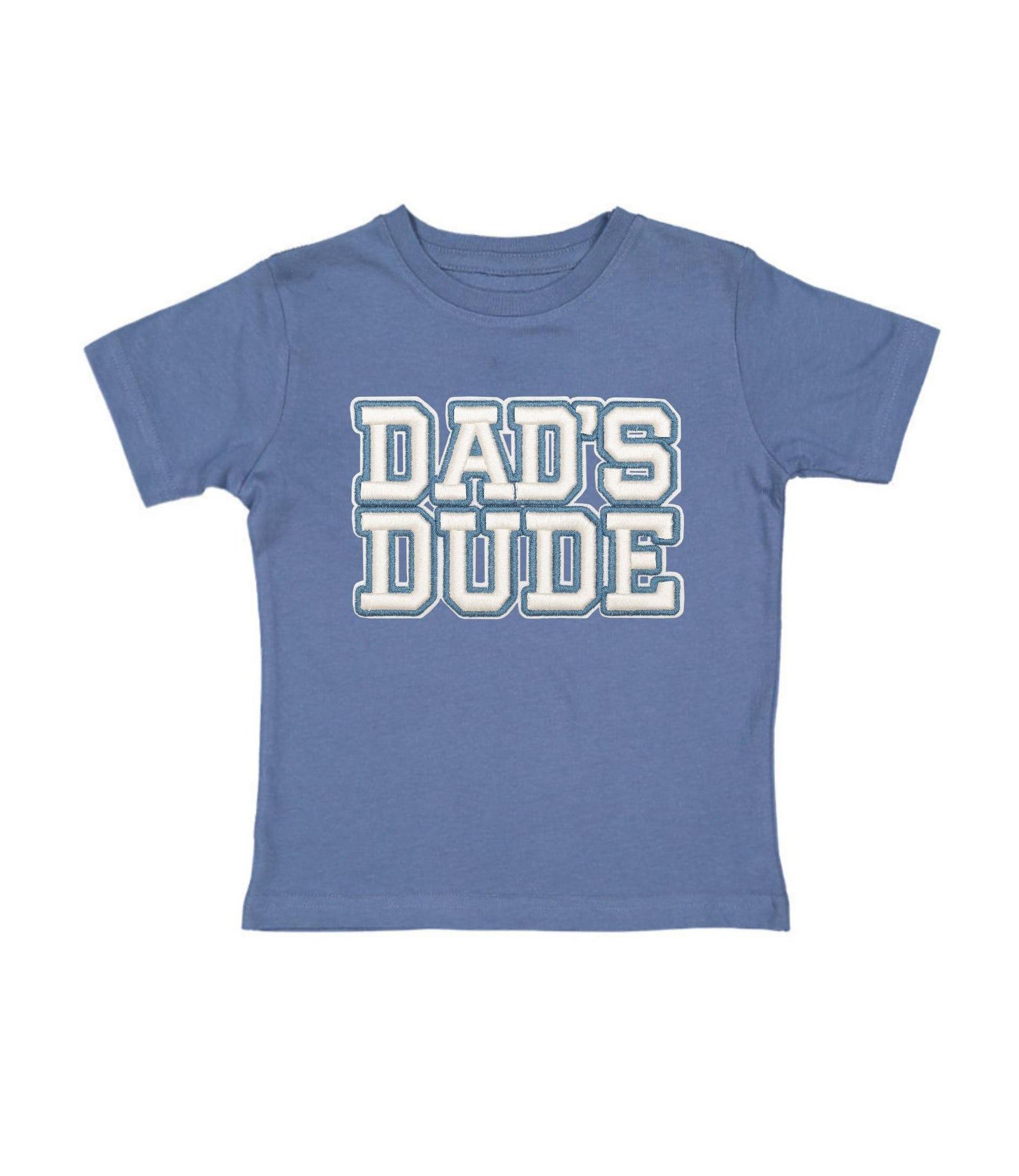 Детская футболка Sweet Wink с принтом Dad's Dude, короткий рукав