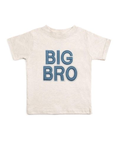 Sweet Wink Baby Boys Bro Embroidered Patch Short Sleeve T-Shirt