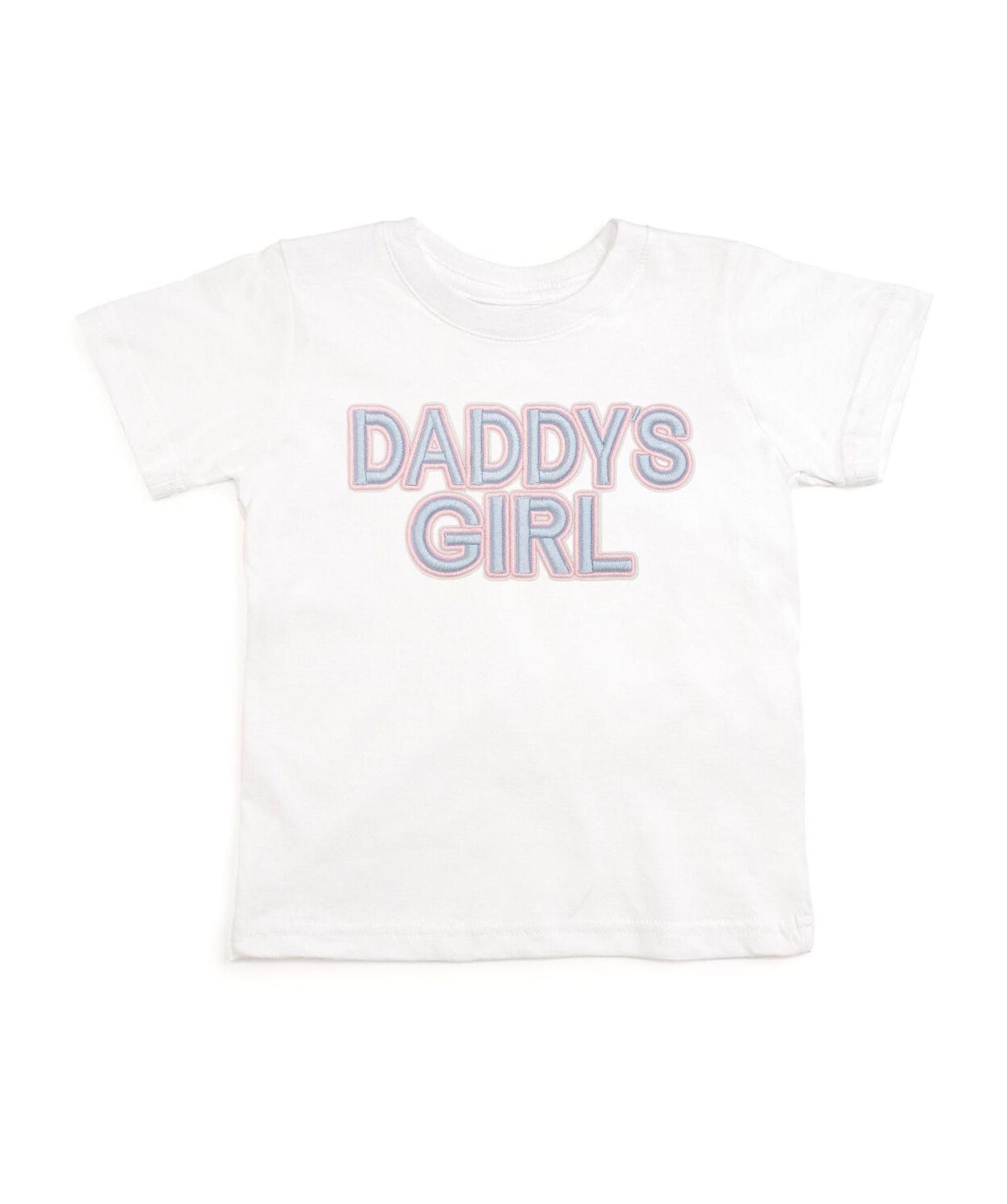 Sweet Wink Toddler Girls Daddy's Patch Short Sleeve T-Shirt