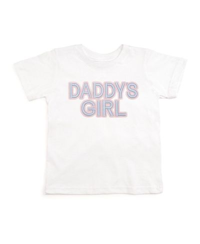 Sweet Wink Toddler Girls Daddy's Patch Short Sleeve T-Shirt
