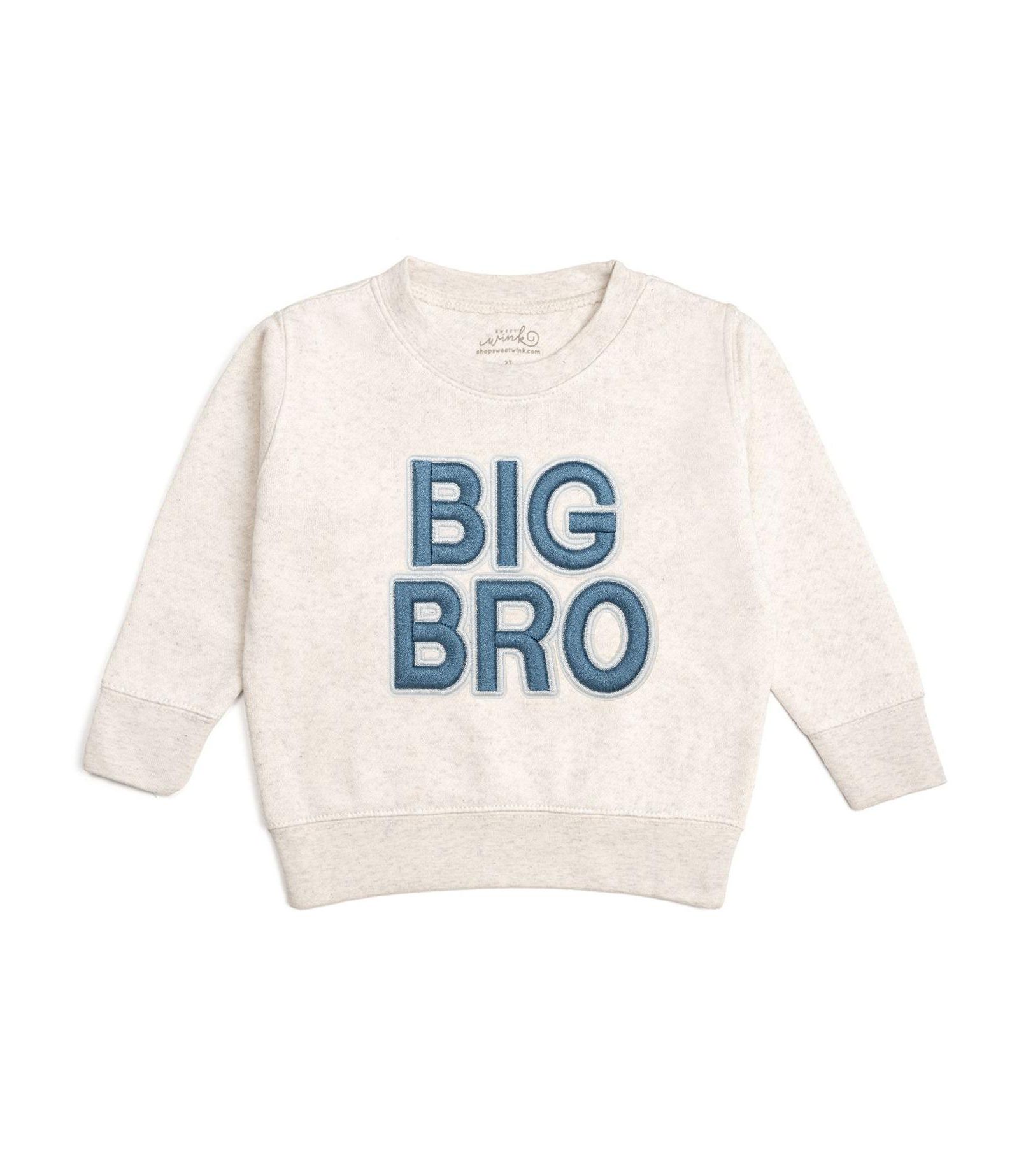 Свитшот Sweet Wink Baby Boys Bro Embroidered Patch
