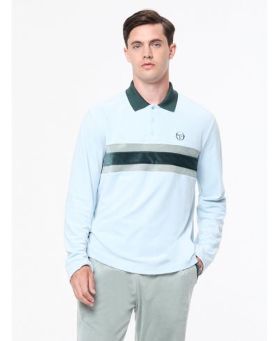 Sergio Tacchini Men's Banda Velour Polo shirt