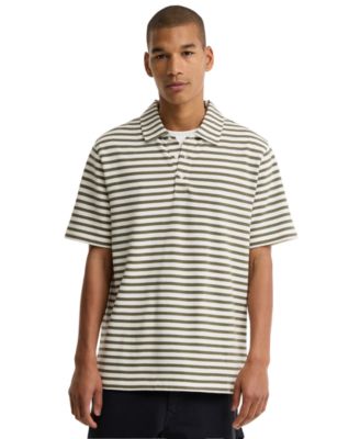 Barbour Men's Farlam Striped Cotton Polo Shirt