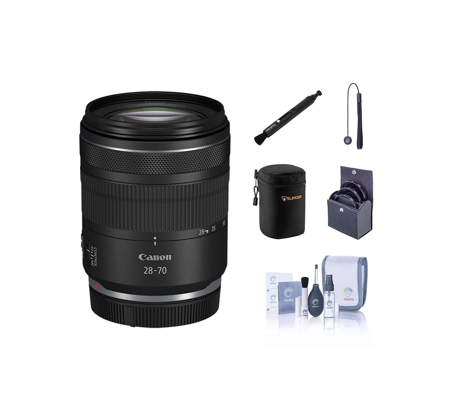 Canon RF 28-70mm f/2.8 IS STM Lens, Bundle with Included Value