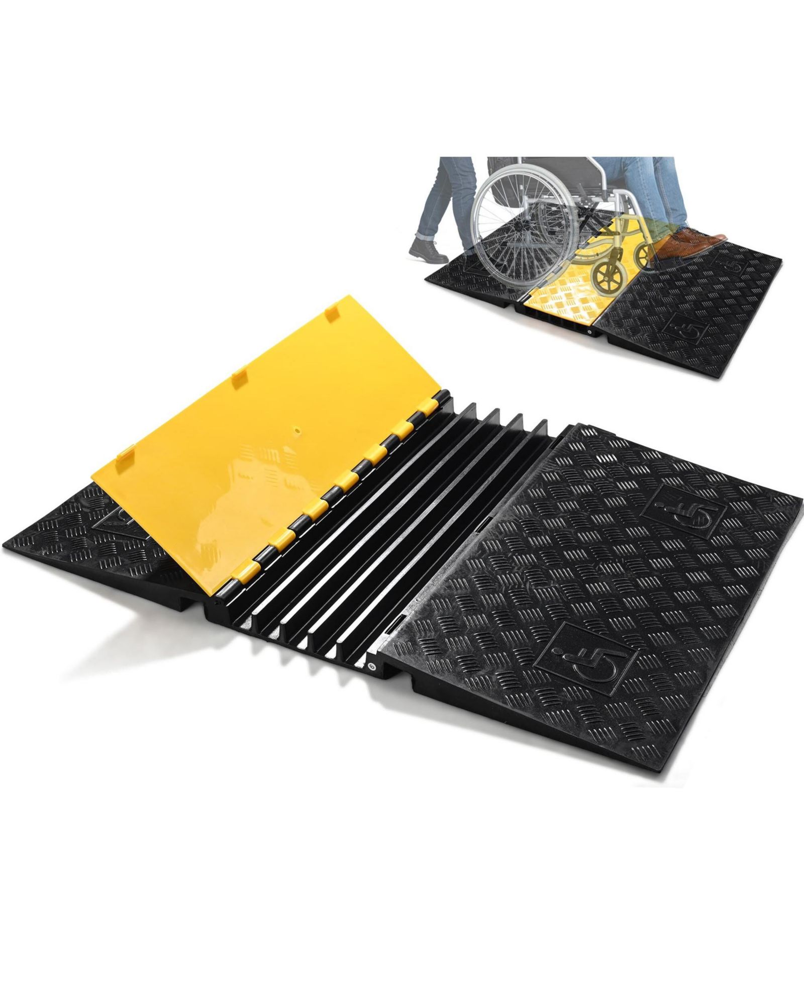 Защитный кабель Yescom Rubber Cable Protector Ramp