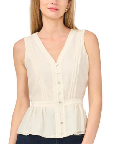 Женский топ Vince Camuto Sleeveless V-Neck