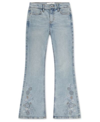 abercrombie kids Детские джинсы с расклешенными штанинами Floral Trail