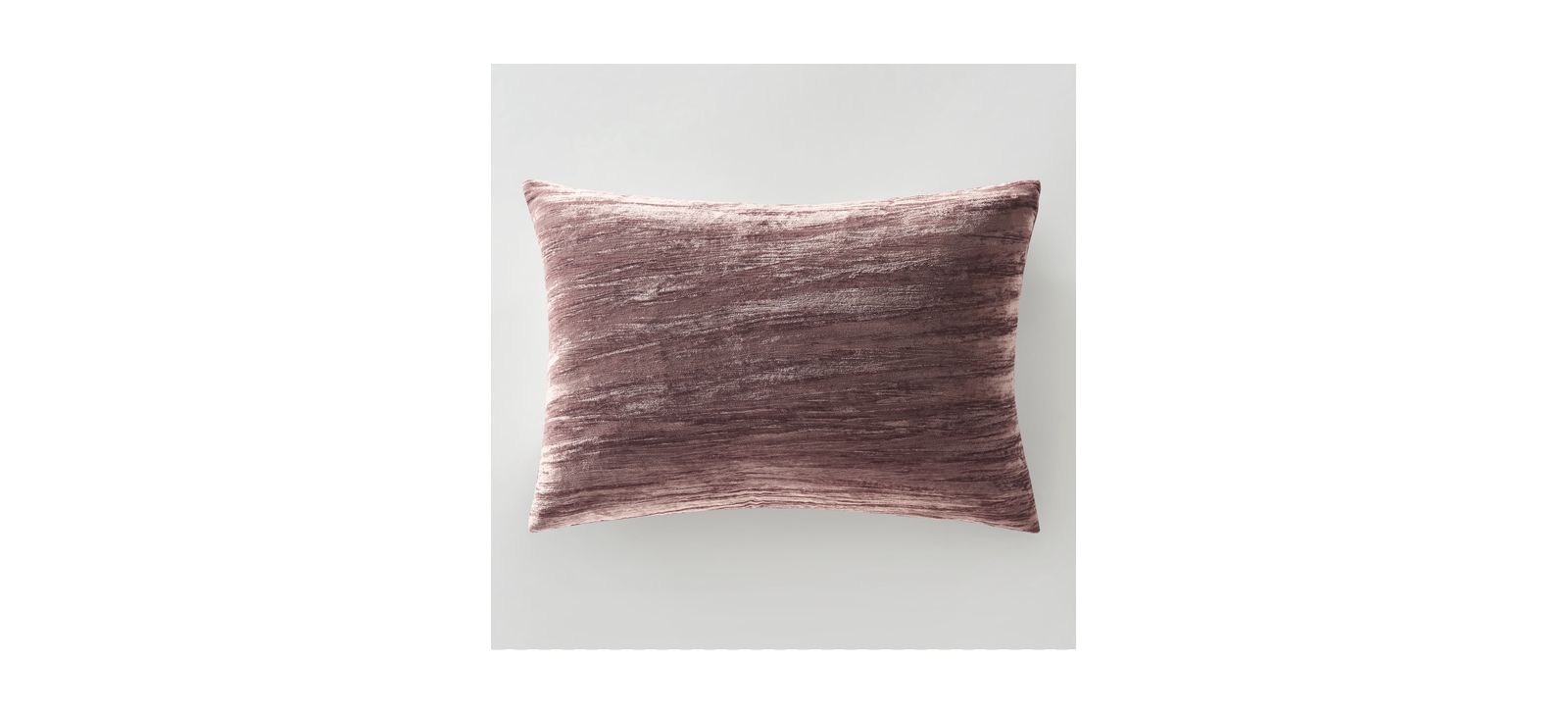Бархатная поясничная подушка Elara, 14" x 20" - Dusty Mauve